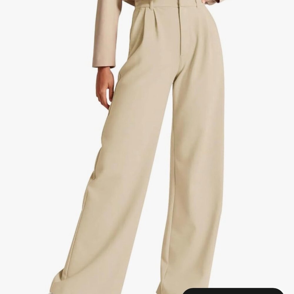 High Waisted Trouser Pants